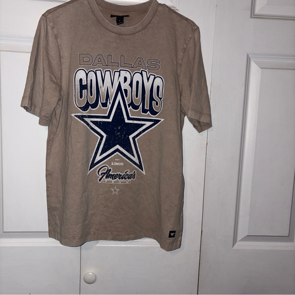 Dallas Cowboys Tan Short Sleeve Tee